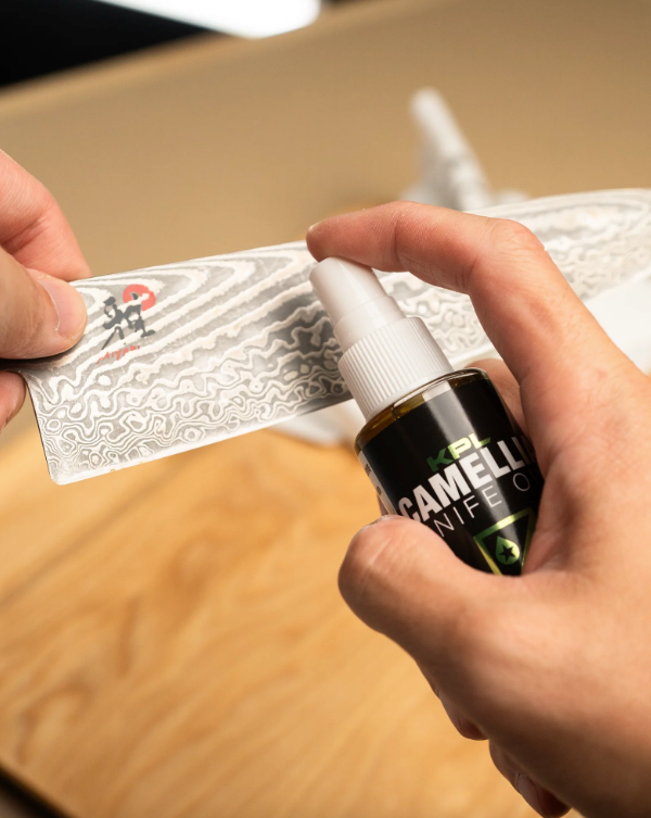 Camellia Kitchen Knife Oil - Carbon Steel and Cast Iron-4