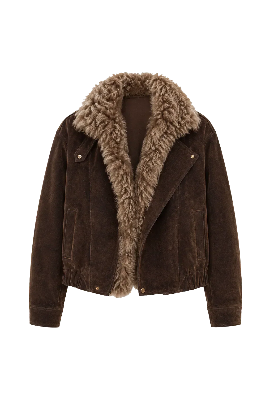 Firelady Fur Women's genuine Fur Denim Parka | Detachable Fur Collar & 90% White Goose Down Fill“Wander Free”-0