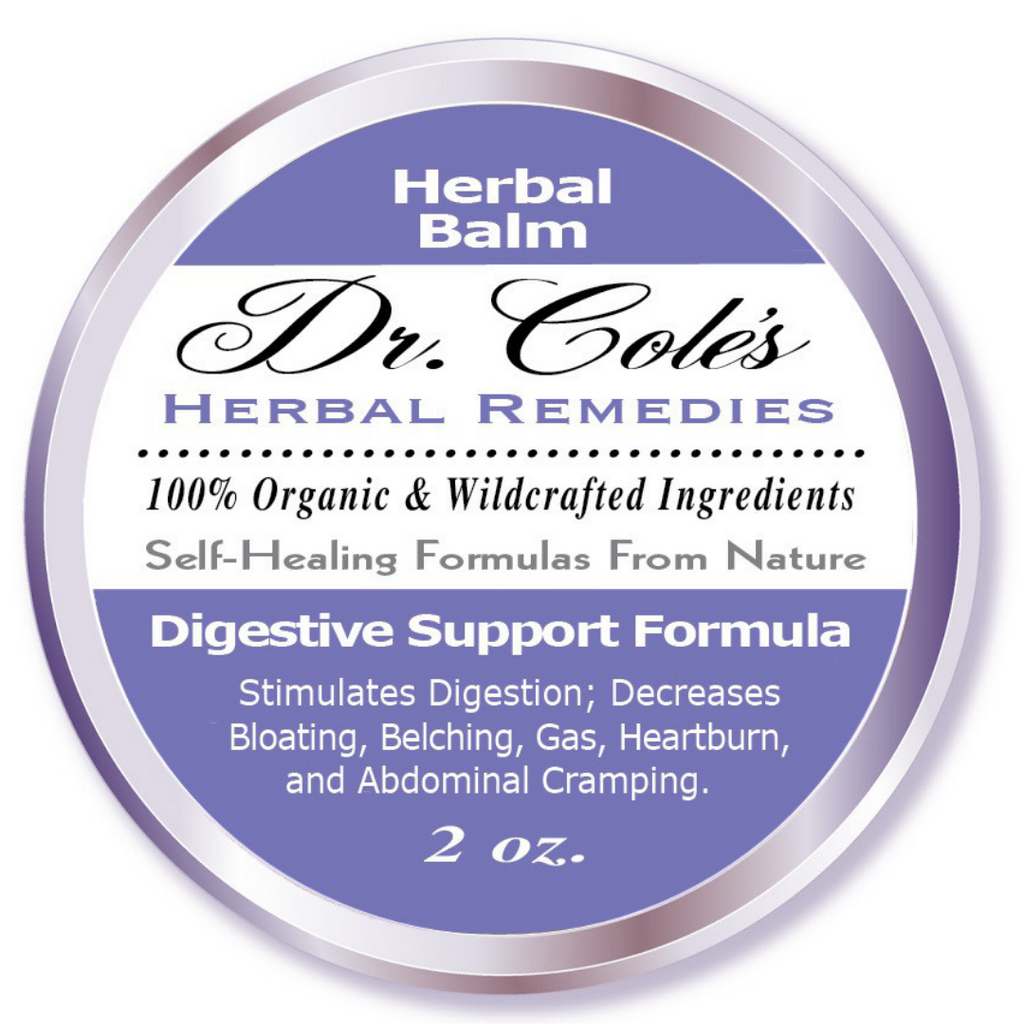 Dr. Cole's Organic Digestive Support Herbal Balm SixPak