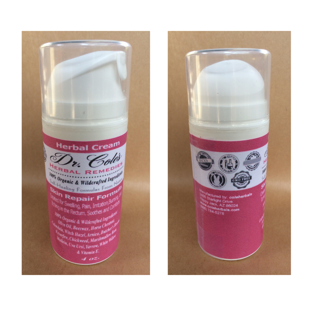Dr. Cole's Organic Skin Repair Herbal Cream SixPak