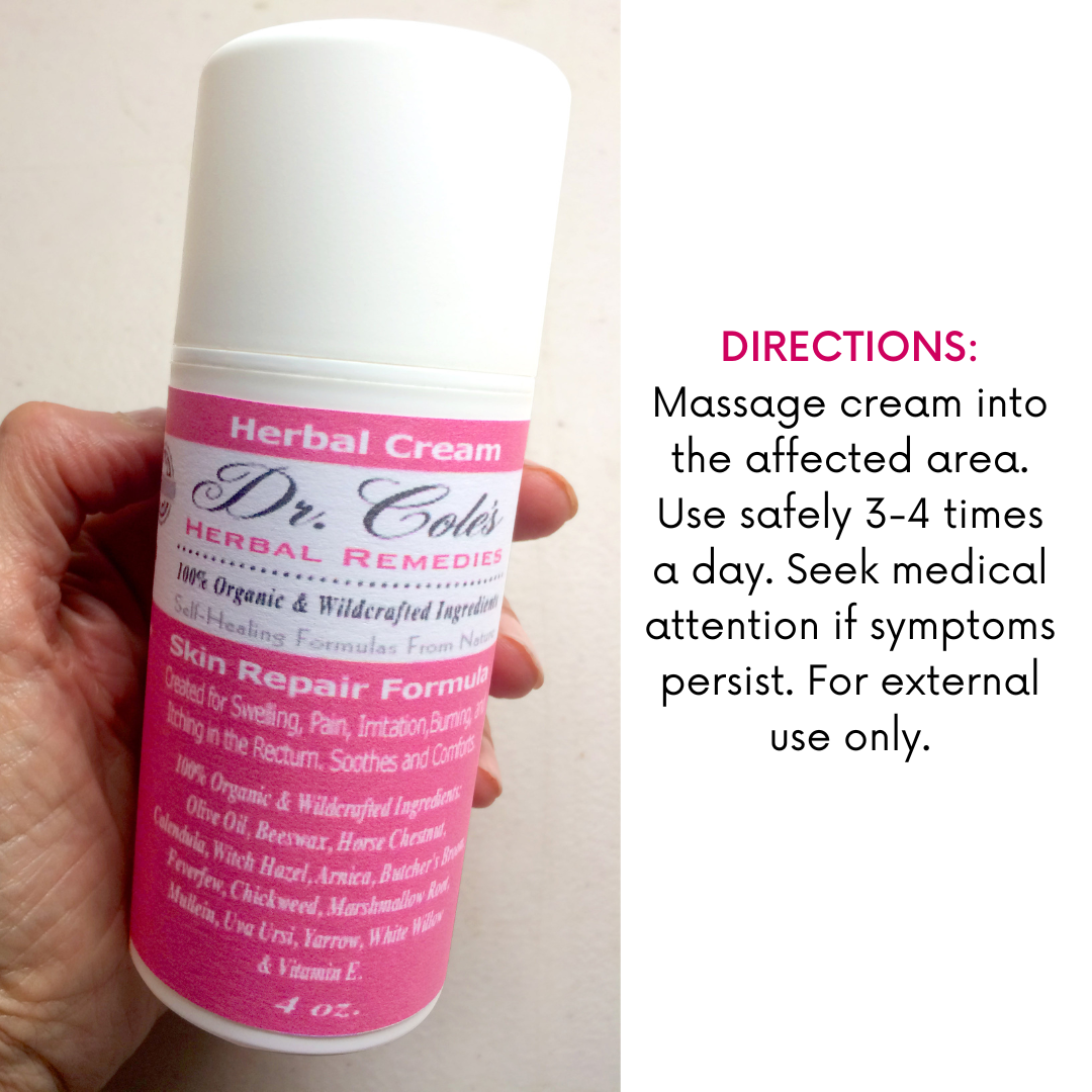 Dr. Cole's Organic Skin Repair Herbal Cream SixPak