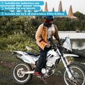 Foldable Passenger Motorcycle Gel Rear Seat Cushion with 3D Honeycomb Structure