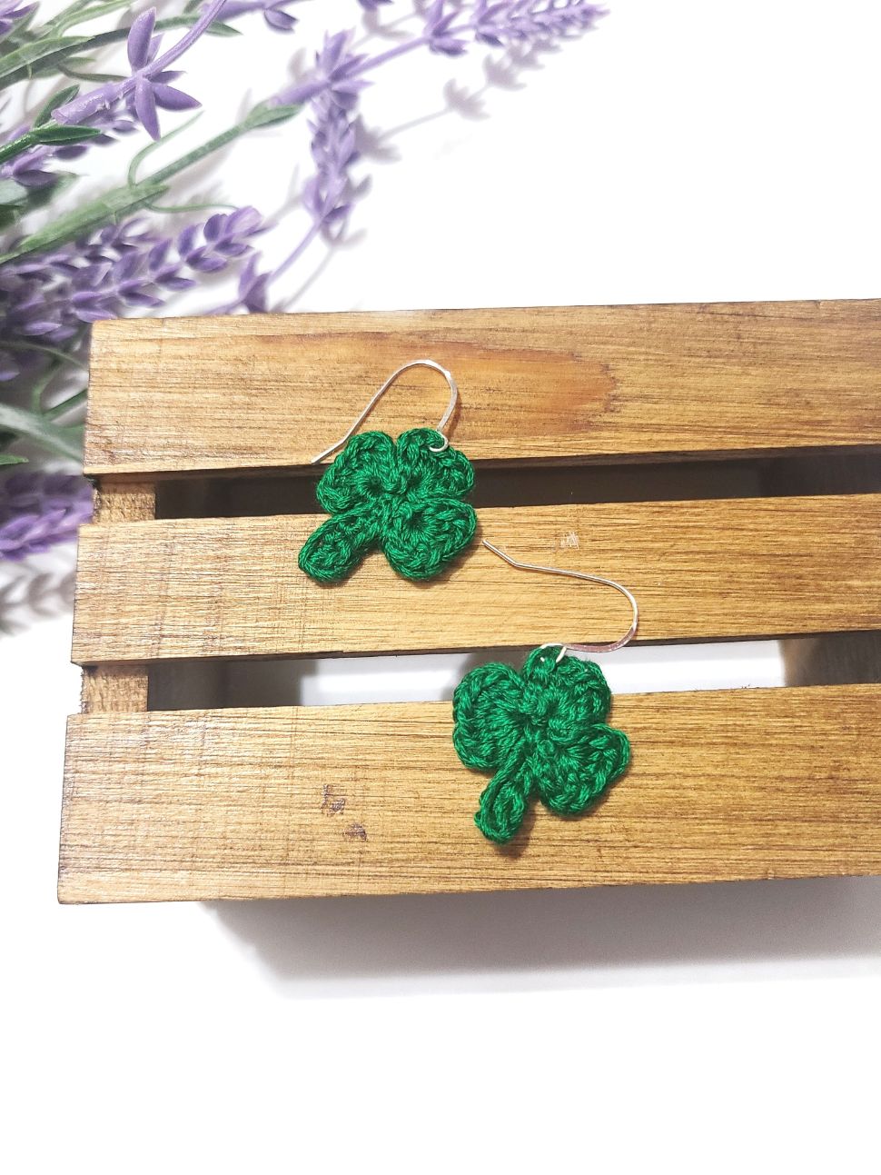 3 Leaf Clover Earrings