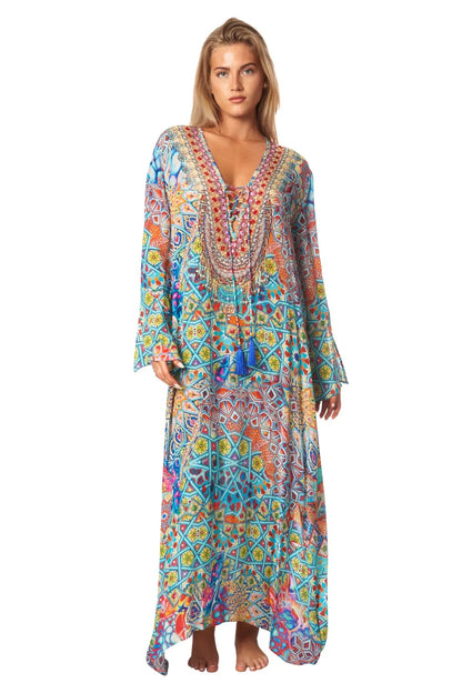River Bed Long Caftan Dress-0