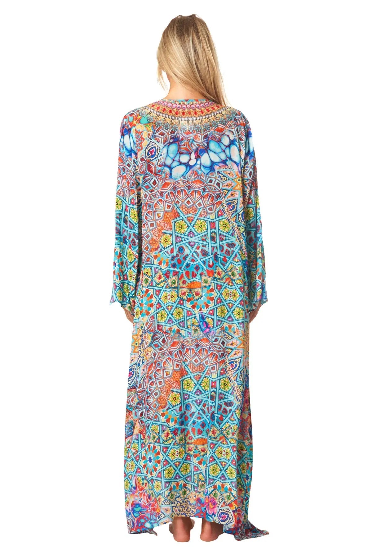 River Bed Long Caftan Dress-2