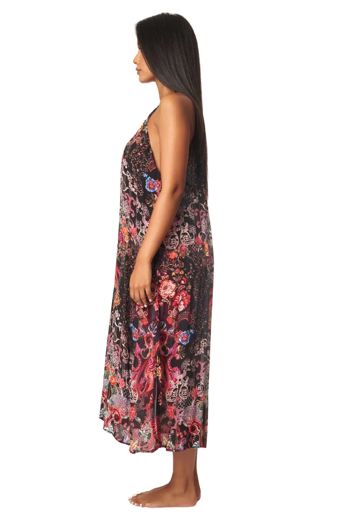 Forest Festival Resort Vacation Dress-2