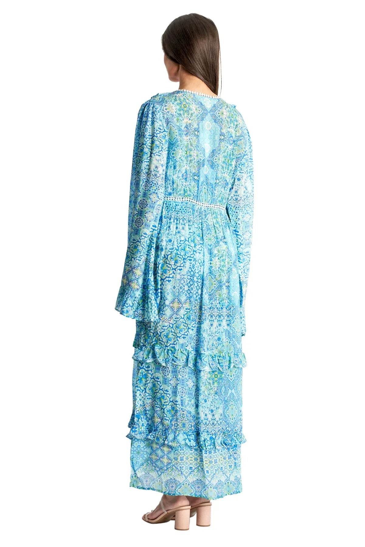 Kimono Cover Up Cape-3