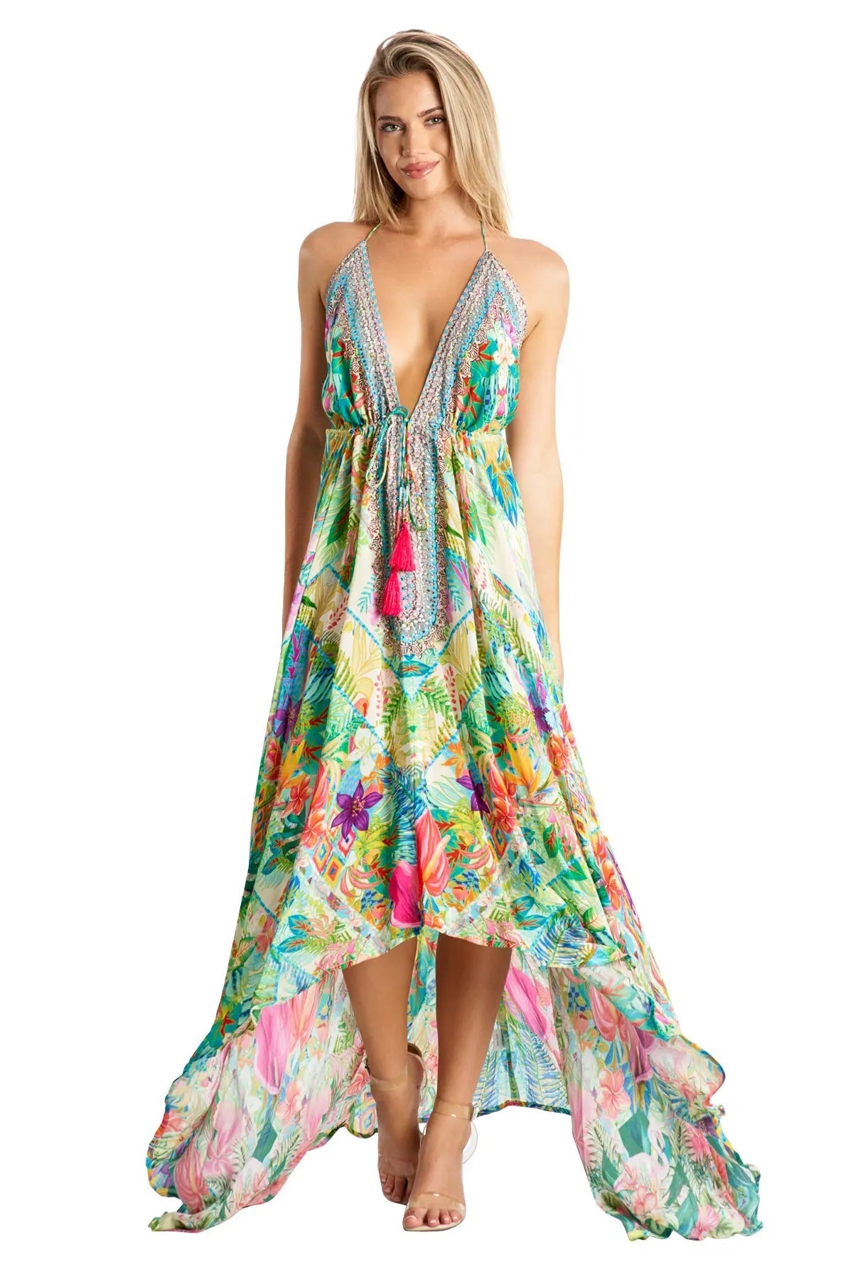 Resort Wear Maxi Dress Wholesale-0