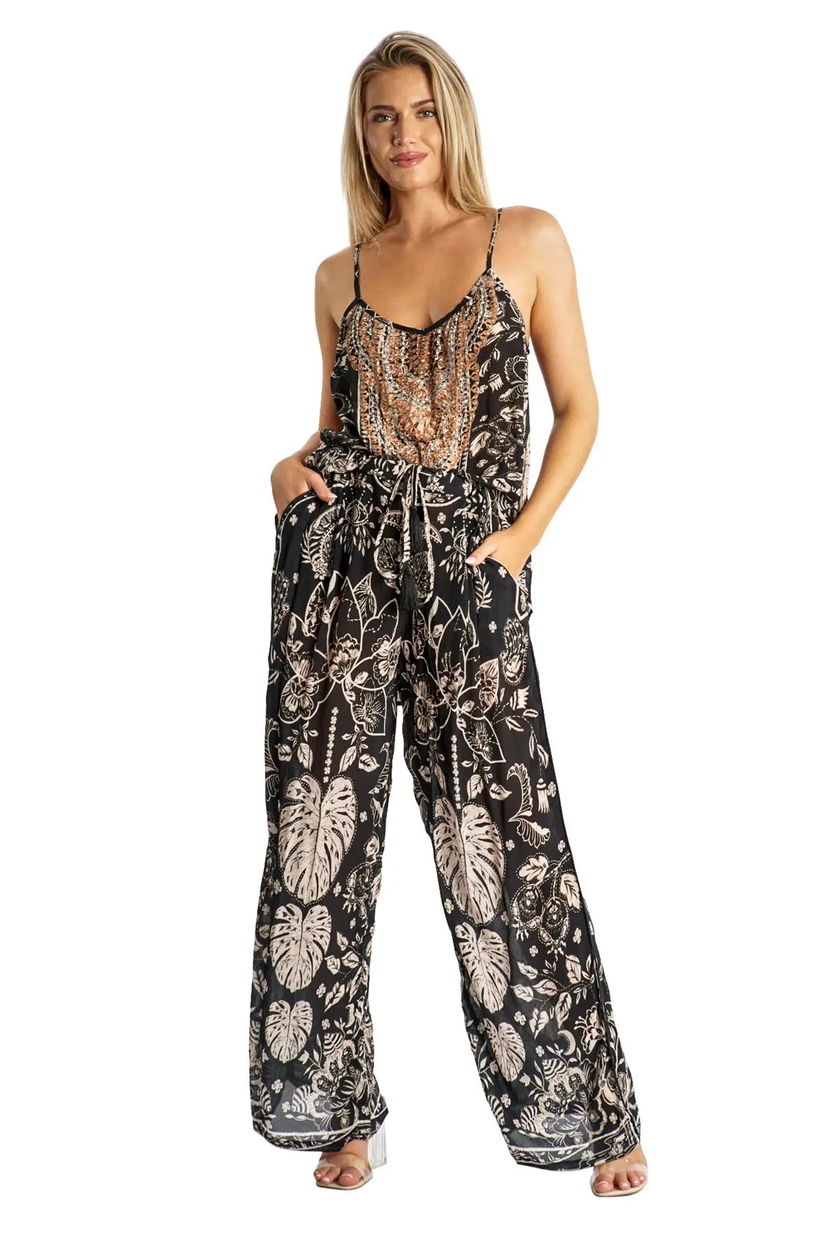 La Moda Resort Lifestyle Pant Set-0