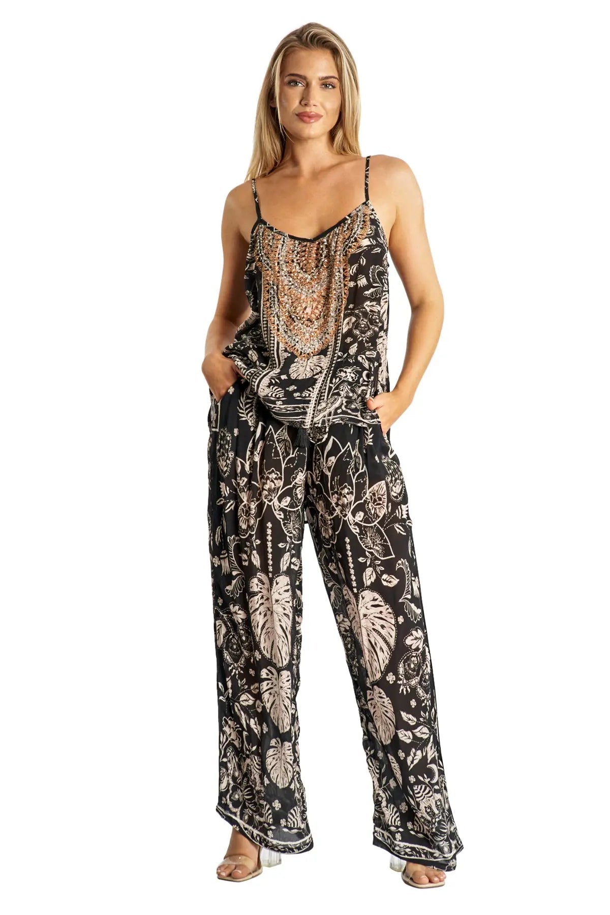 La Moda Resort Lifestyle Pant Set-3