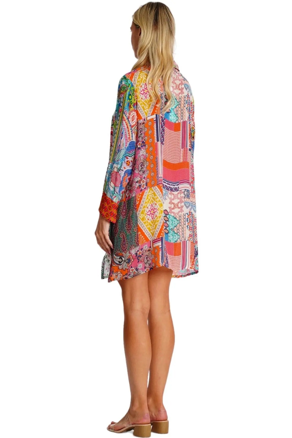 MixMatch Print Long Tunic-2
