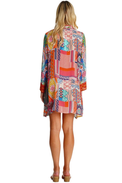 MixMatch Print Long Tunic-1