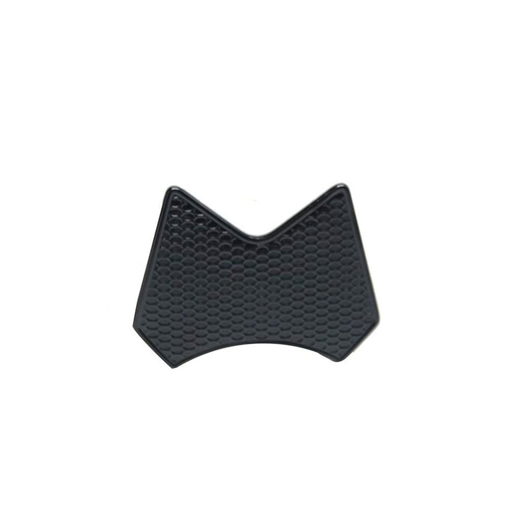 Wide Pure Black Motorcycle Gas Tank Pad Protector Decal Suitable For Motorbike