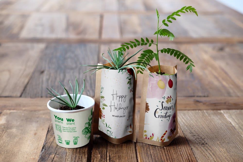 Holidays Tree Greetings Pack, We Plant 30 Trees
