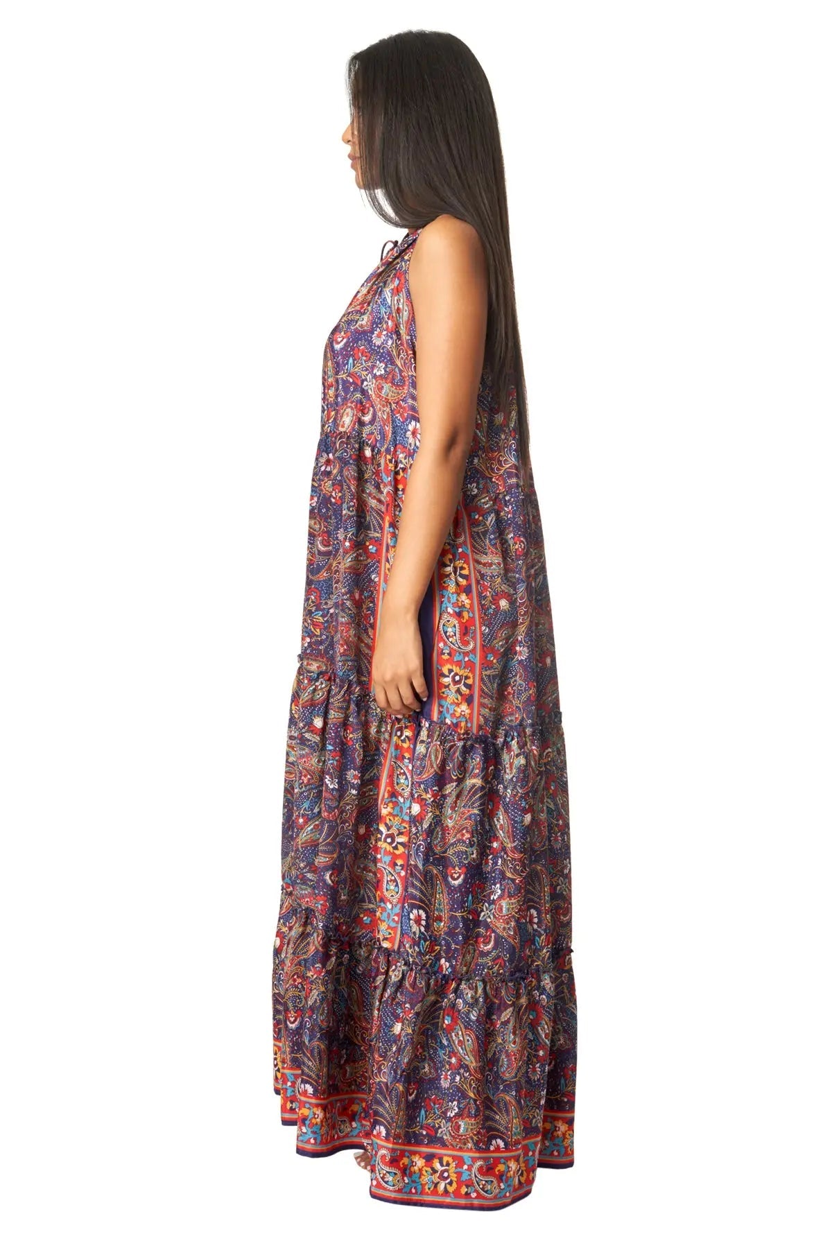 Boho Positano Maxi Dresses-1