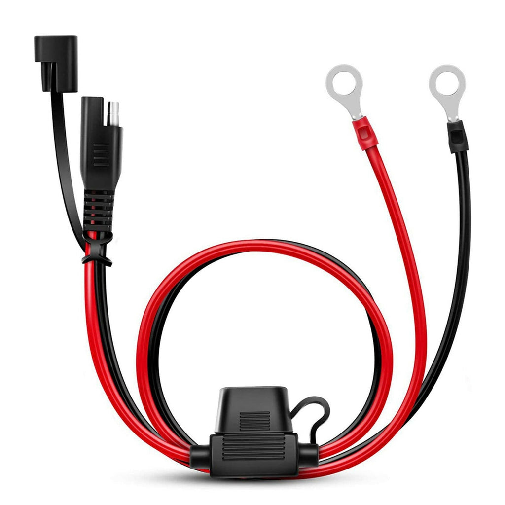 2x SAE to USB Charger Cable Adapter Waterproof Suitable For Motorcycle GPS Phone