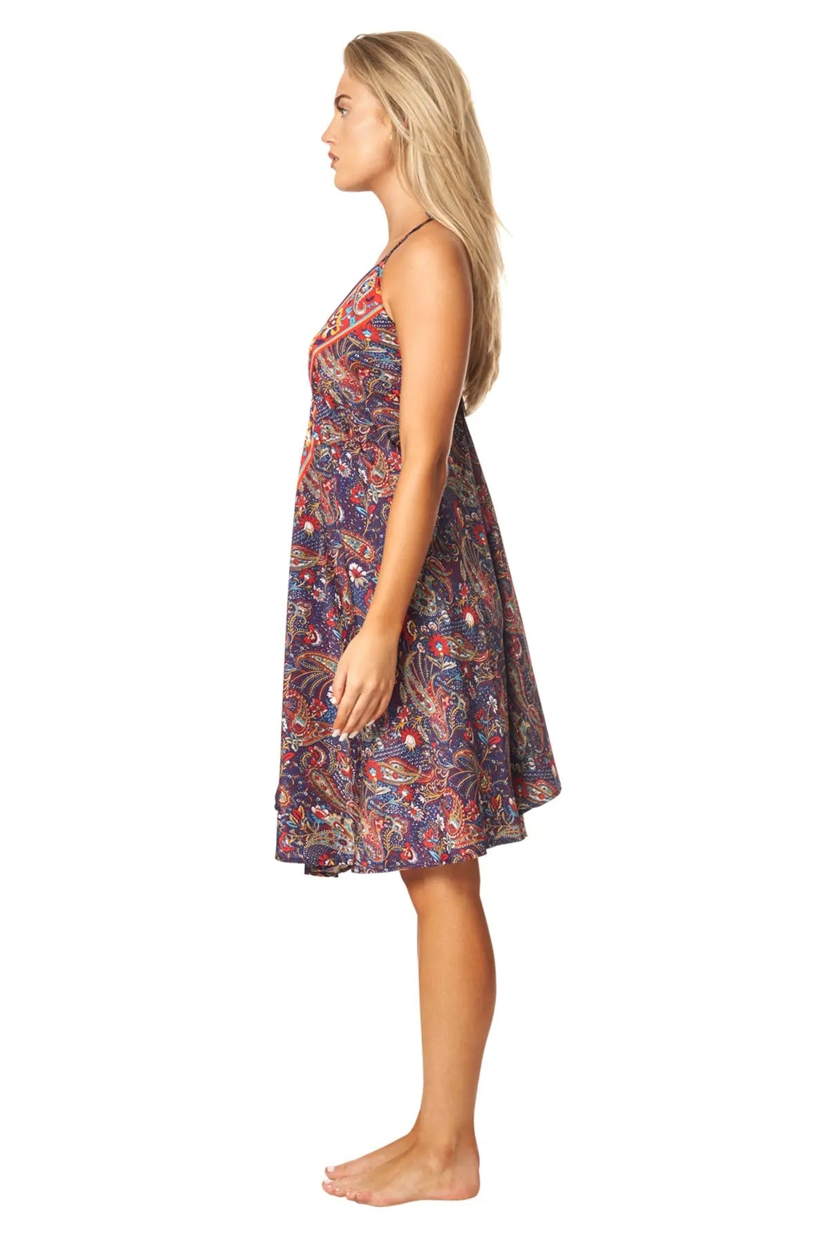 Cute Positano Mini Boho Dresses-1