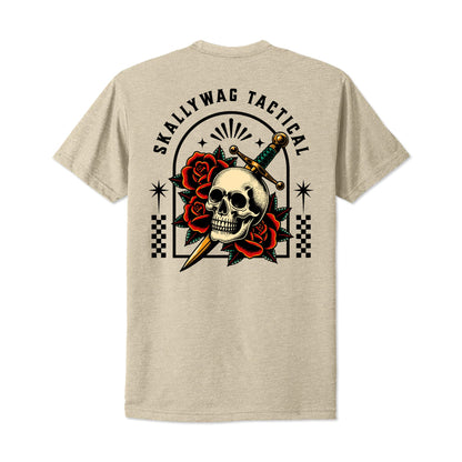 Skallywag Death Rose Tee-0
