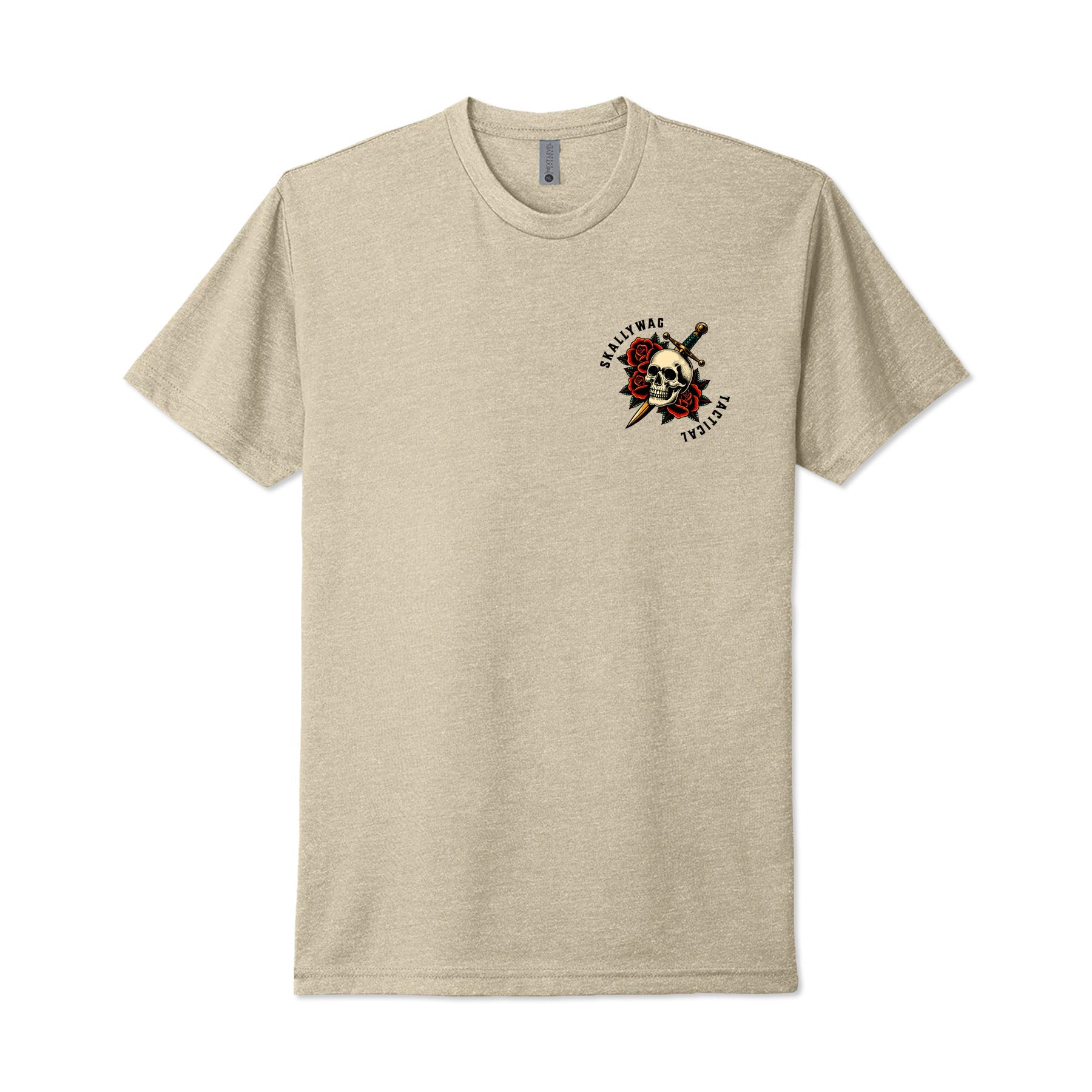 Skallywag Death Rose Tee-1