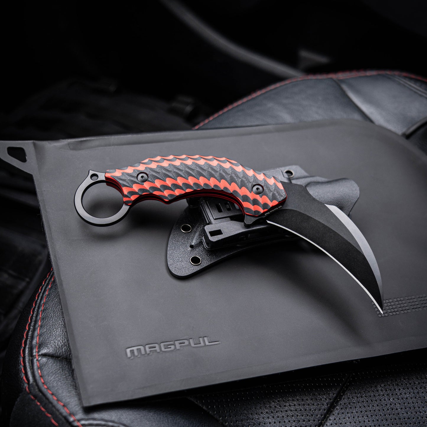 Deep 6 Karambit - Black/Red-4