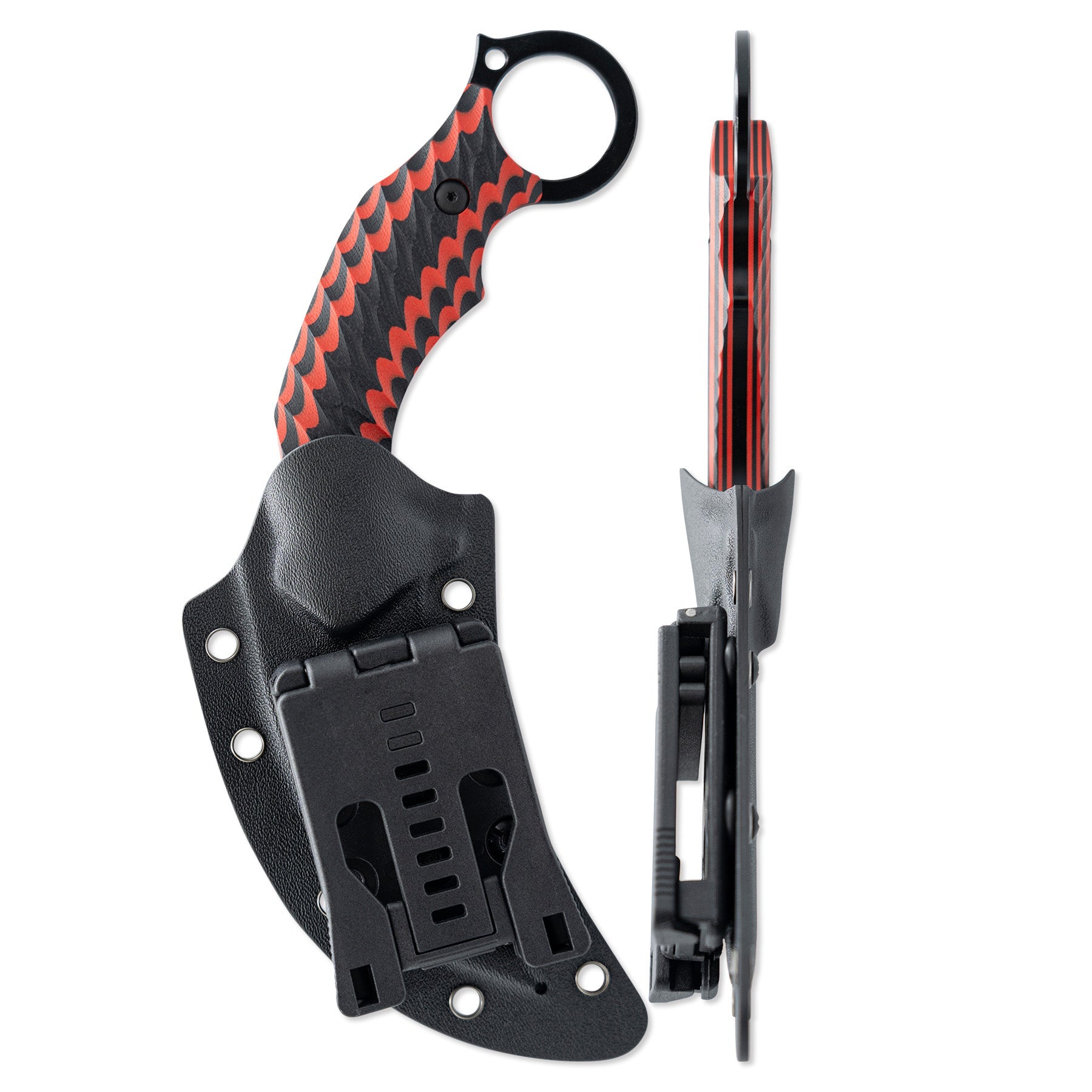 Deep 6 Karambit - Black/Red-2