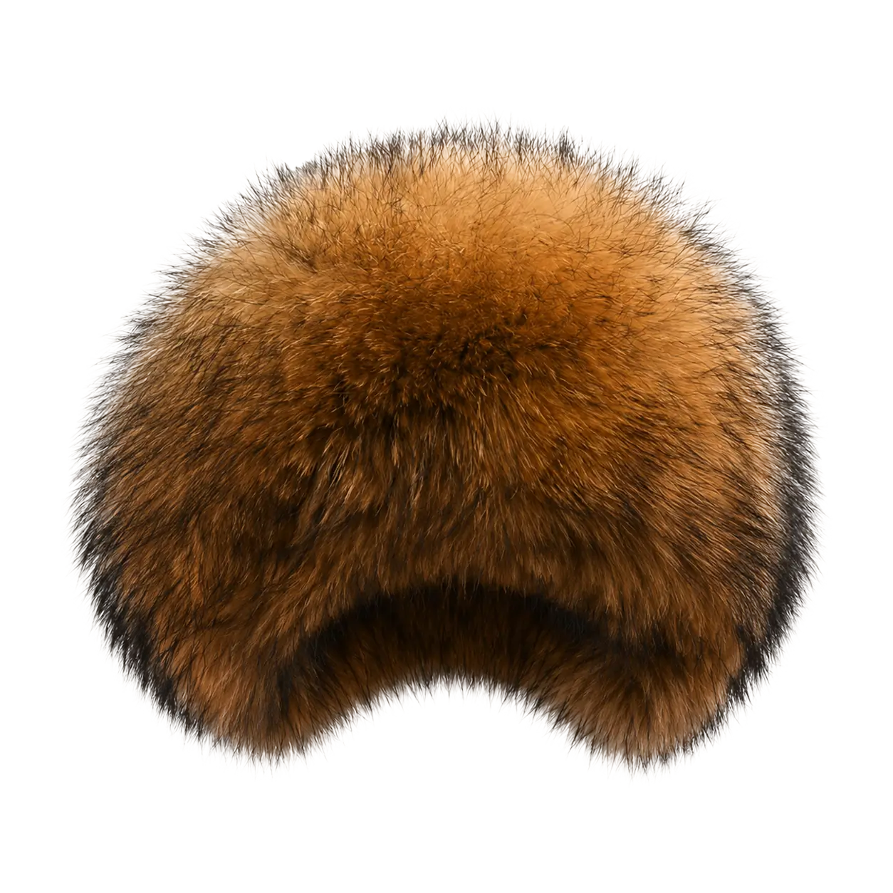 Fireladyfur Luxurious Fox Fur Hat and Earmuff Combination