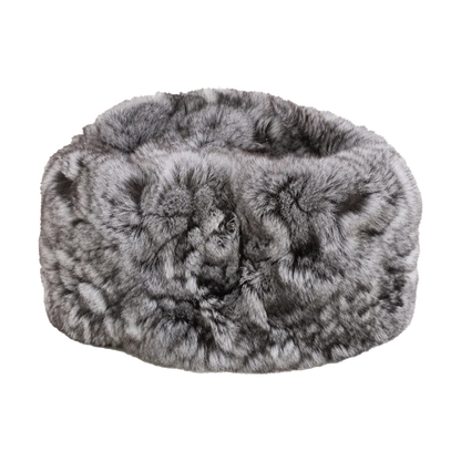 Fur scarf fur head cover dual purpose