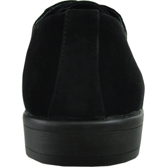 BRAVO Men Dress Shoe KING-3 Wingtip Oxford Shoe Black
