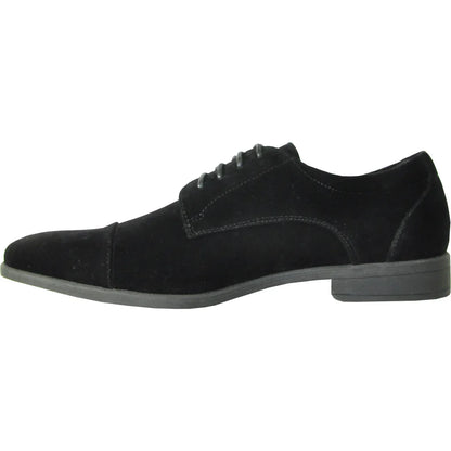 VANGELO Men Dress Shoe KING-4 Oxford Formal Tuxedo for Prom and Wedding