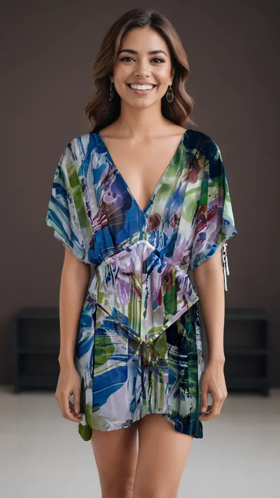 Cover Up Mini Dress-0
