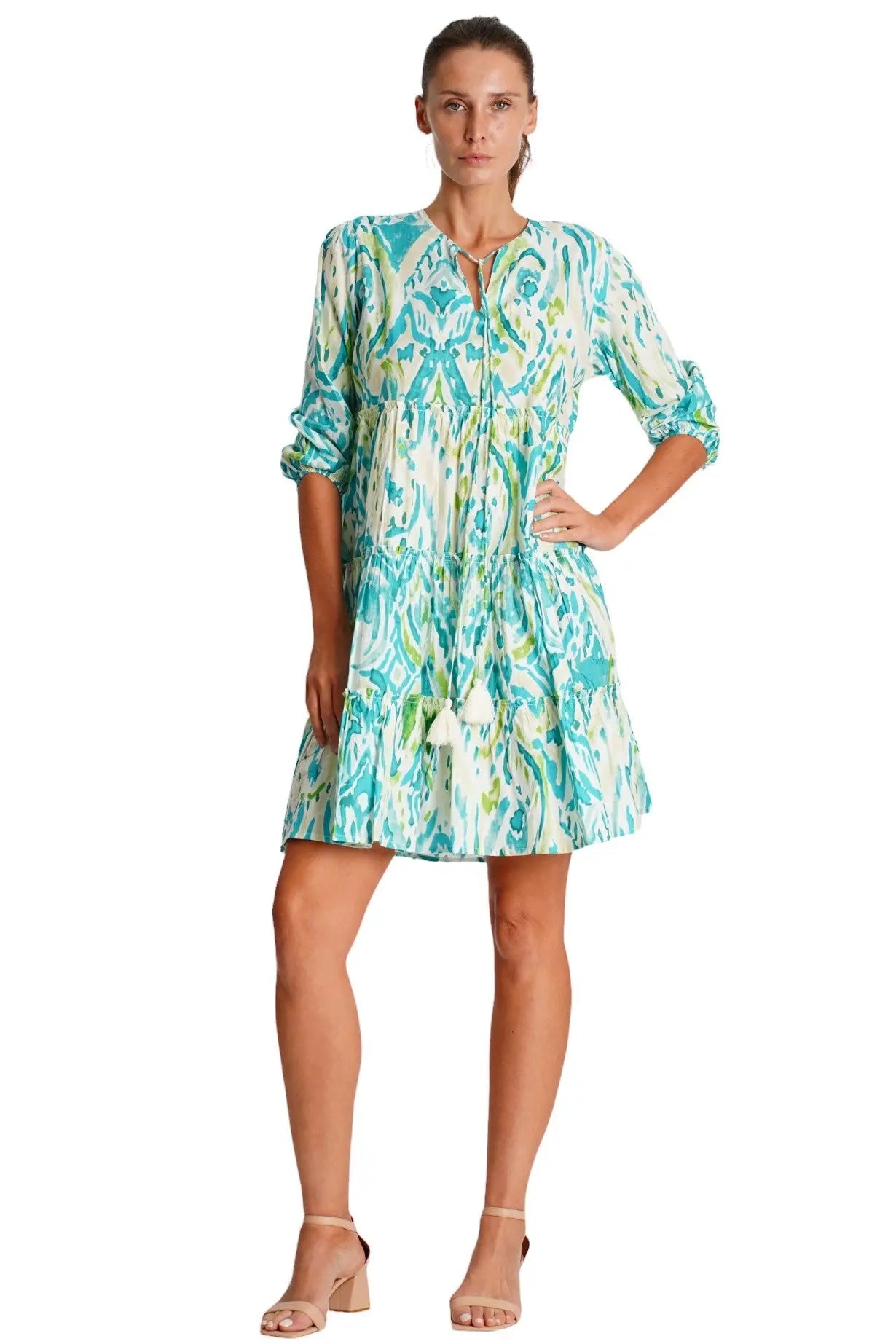 Cotton Mini Dress-0