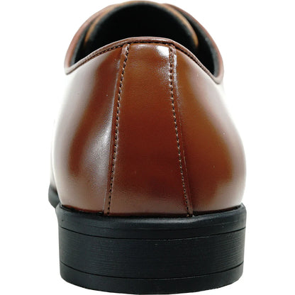 VANGELO Men Dress Shoe TITAN-1 Oxford Formal Tuxedo for Prom & Wedding