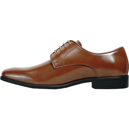 VANGELO Men Dress Shoe TITAN-1 Oxford Formal Tuxedo for Prom & Wedding