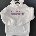 Winter Face Painter Hoodie - White