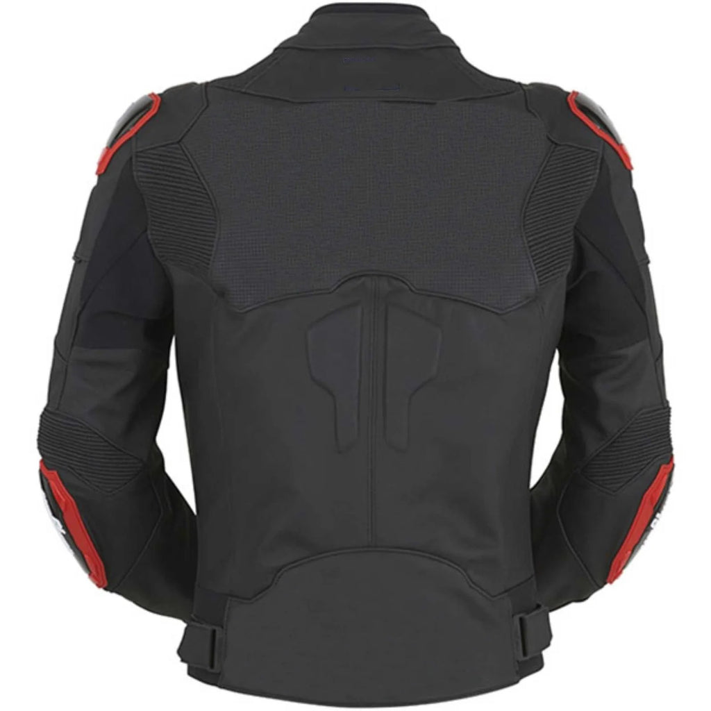 MEN MOTORCYCLE LEATHER RACING JACKET