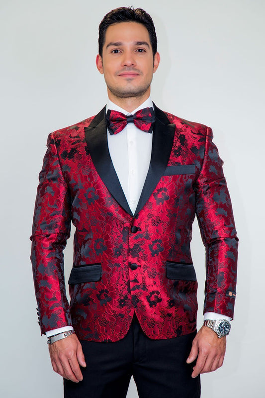 "Amsterdam" Tuxedo Jacket Peak-10