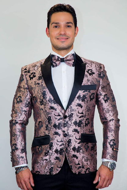 "Amsterdam" Tuxedo Jacket Peak-11
