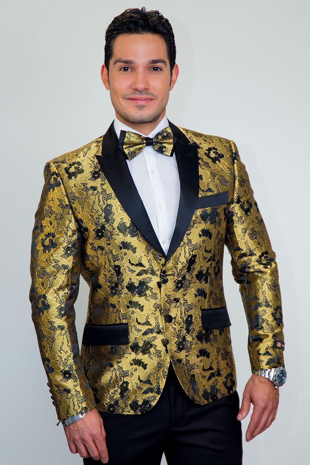 "Amsterdam" Tuxedo Jacket Peak-7