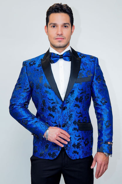 "Amsterdam" Tuxedo Jacket Peak-8