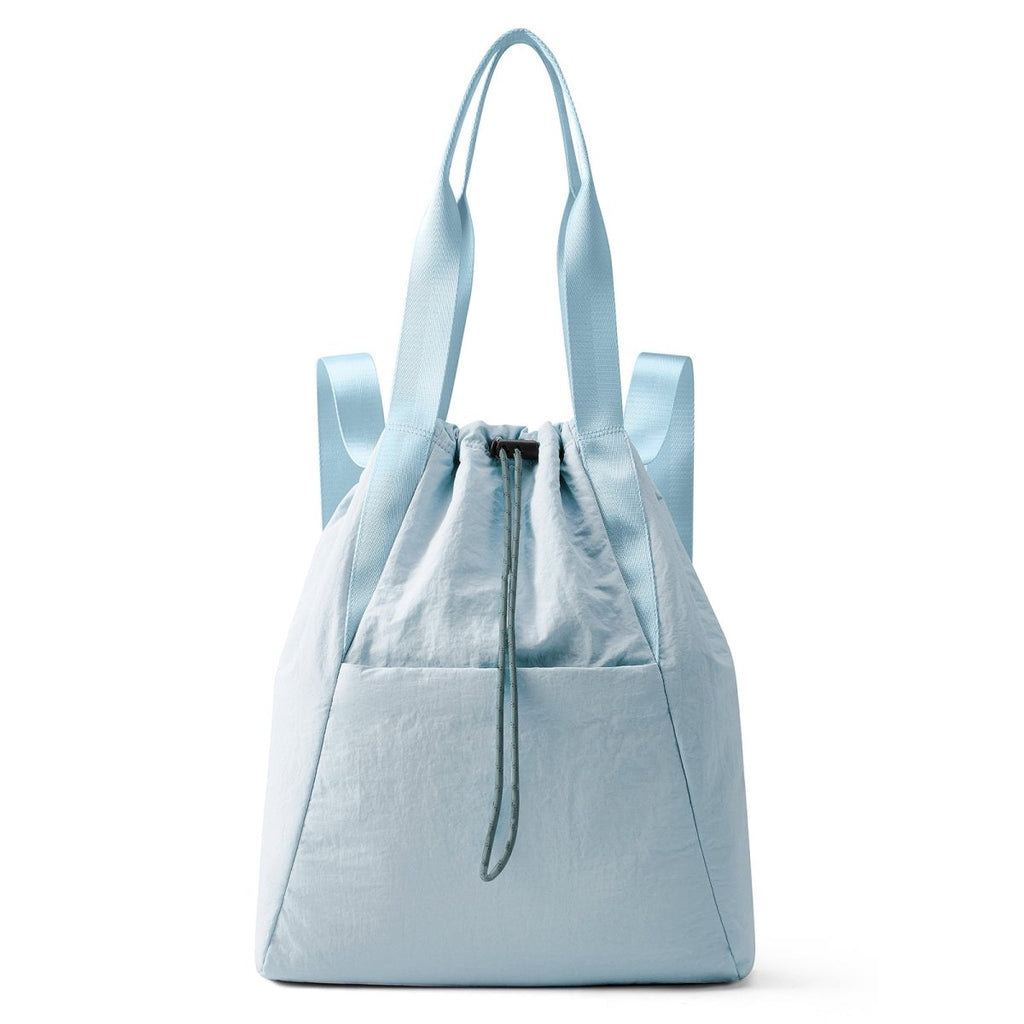 Casual Dual Drawstring Backpack