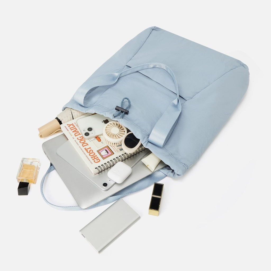 Casual Dual Drawstring Backpack