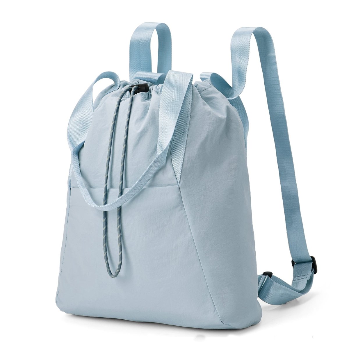 Casual Dual Drawstring Backpack