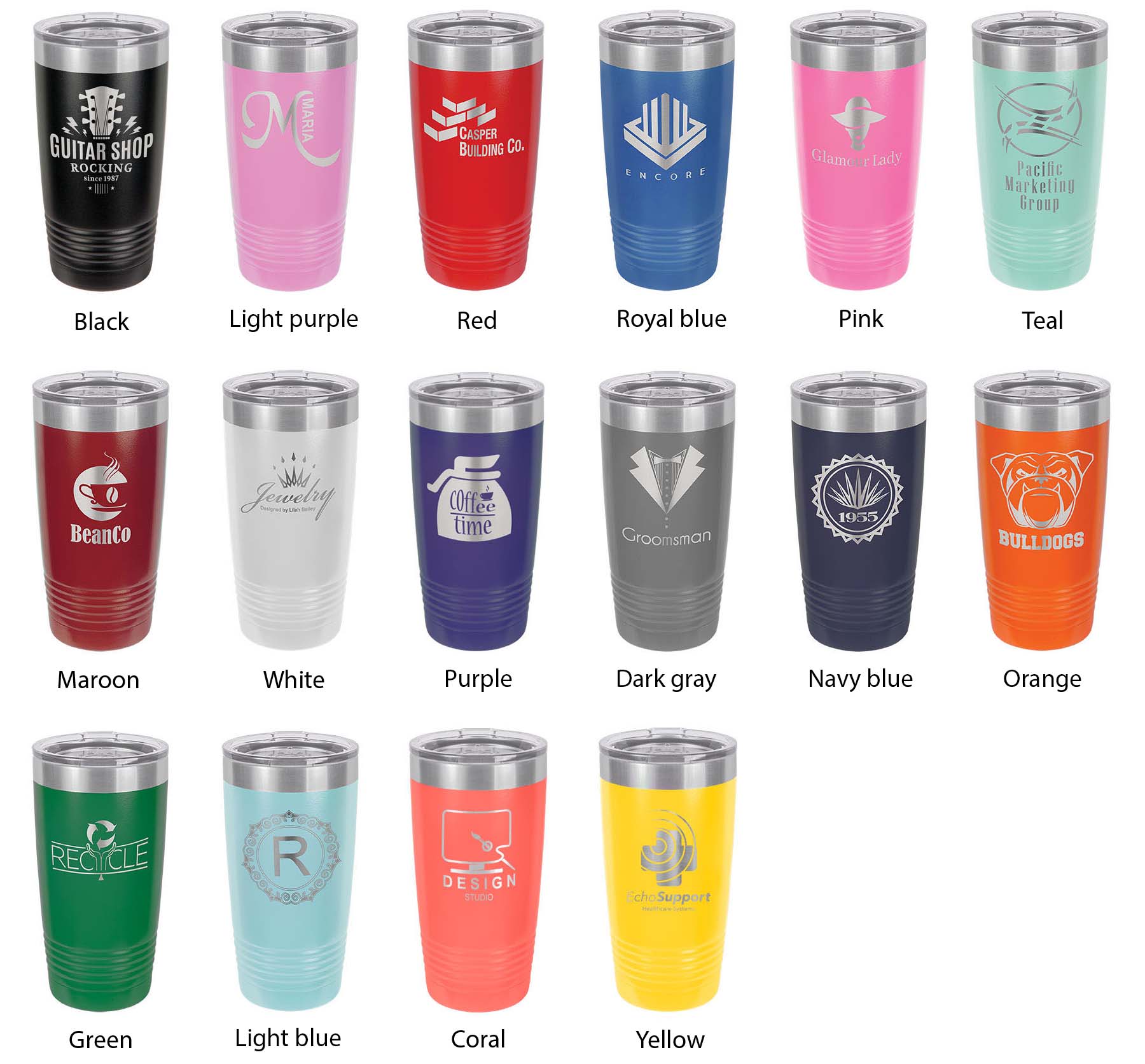 Dillon Reservoir Tumbler Lake Map Travel Mug Insulated Laser Engraved Coffee Cup Colorado 20 oz