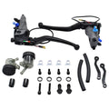 19 RCS CNC Motorcycle Set Brake Master Cylinder Cable Clutch Radial Brake Pump