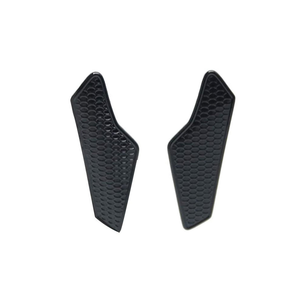 Wide Pure Black Motorcycle Gas Tank Pad Protector Decal Suitable For Motorbike