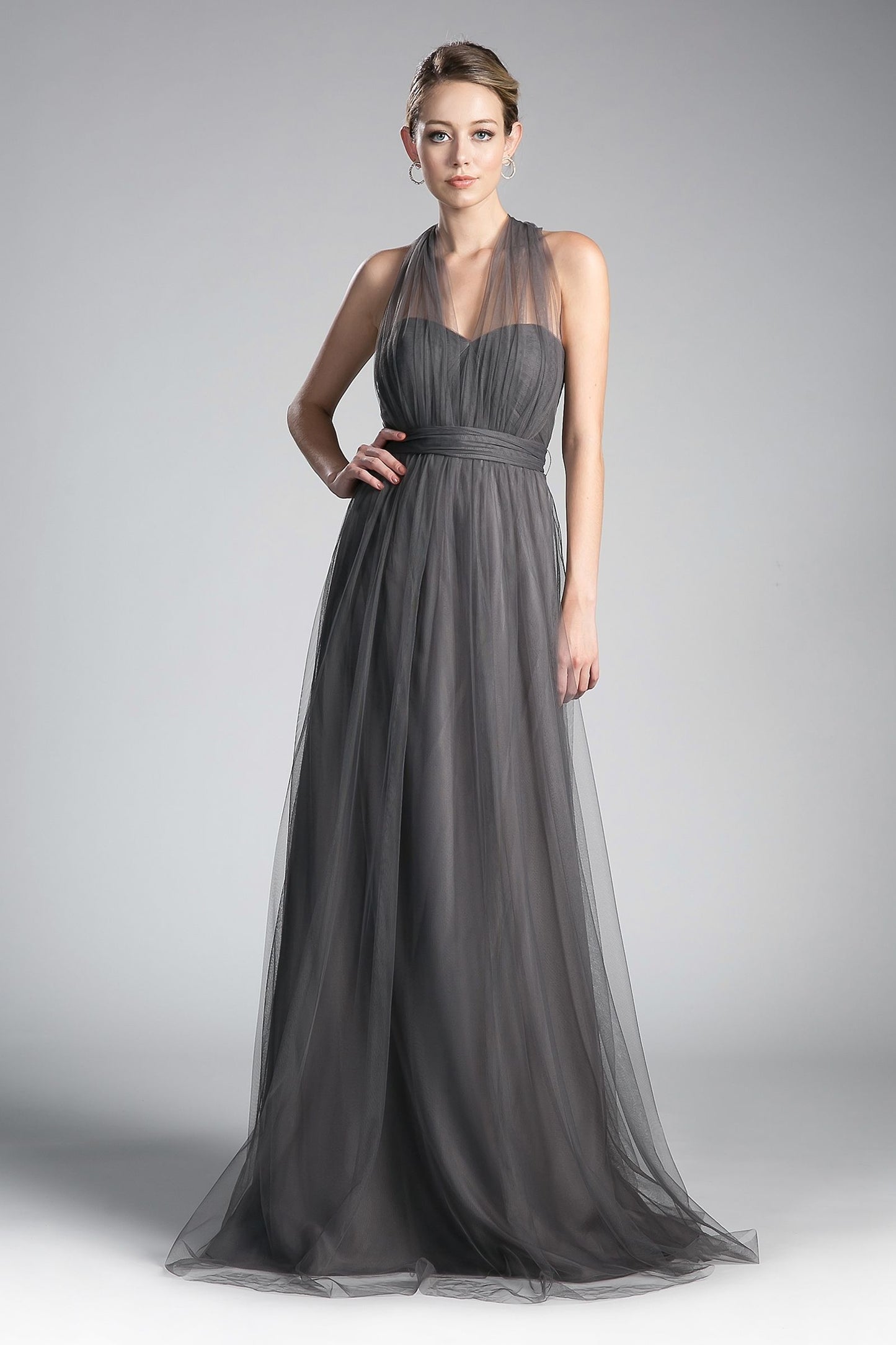 Versatile A-line Tulle Dress-5
