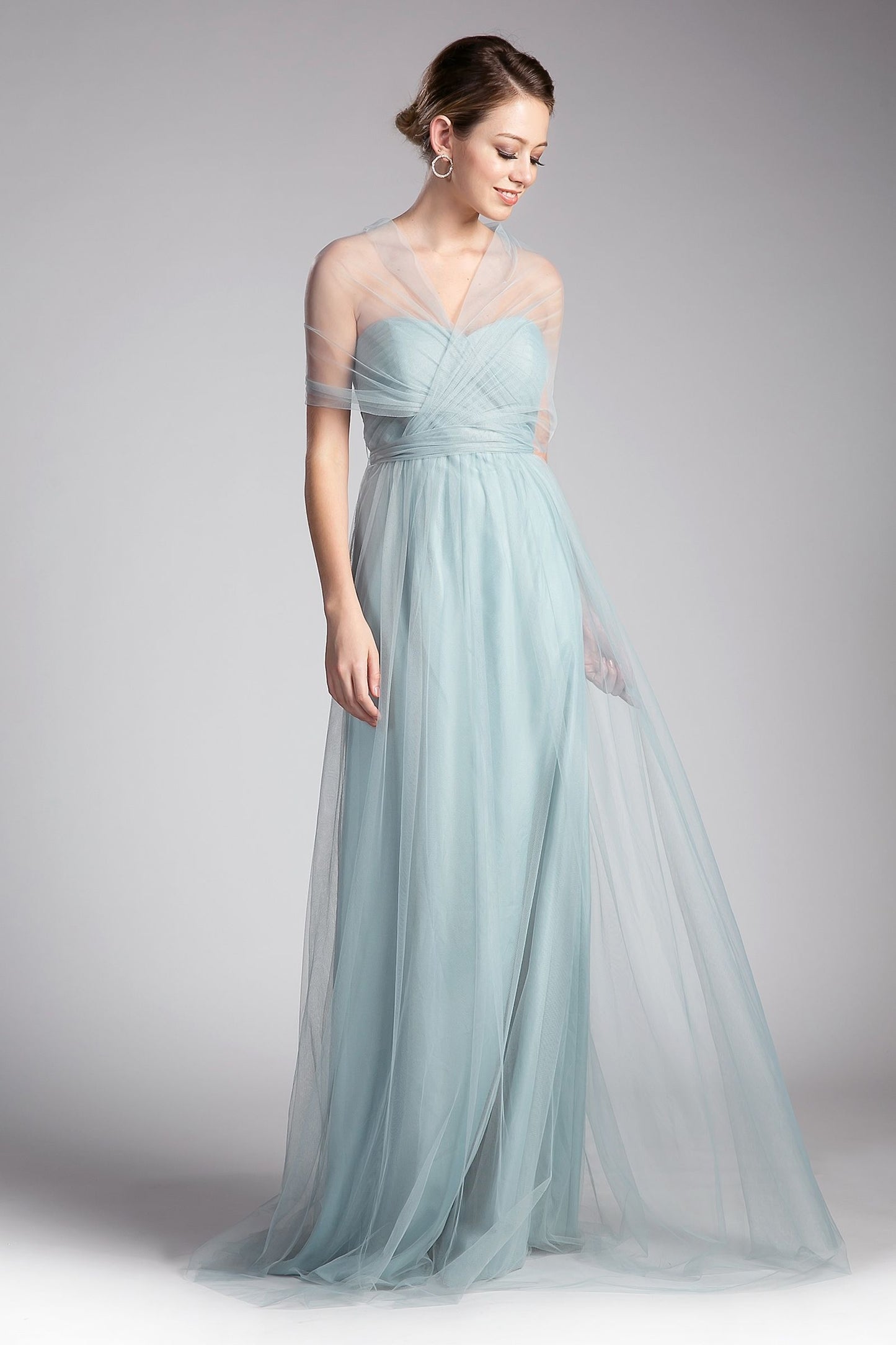 Versatile A-line Tulle Dress-7