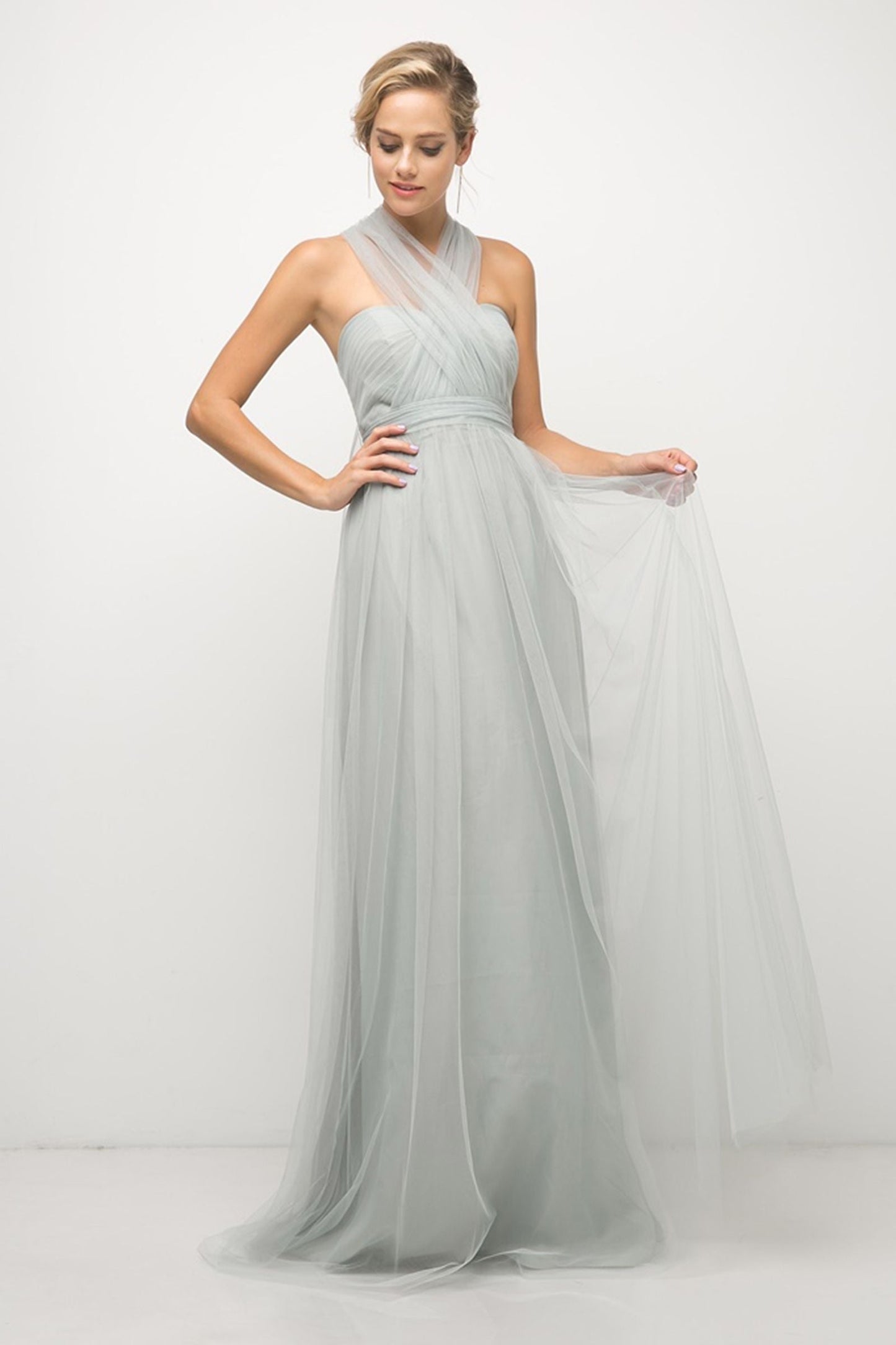 Versatile A-line Tulle Dress-1