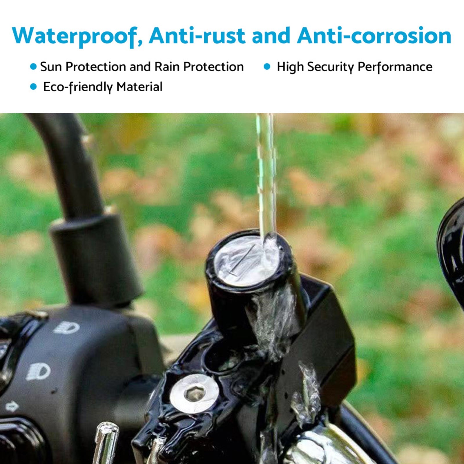 Motorcycle Helmet Lock 22mm 25mm Handlebar Frame Tube Suitable For Harley