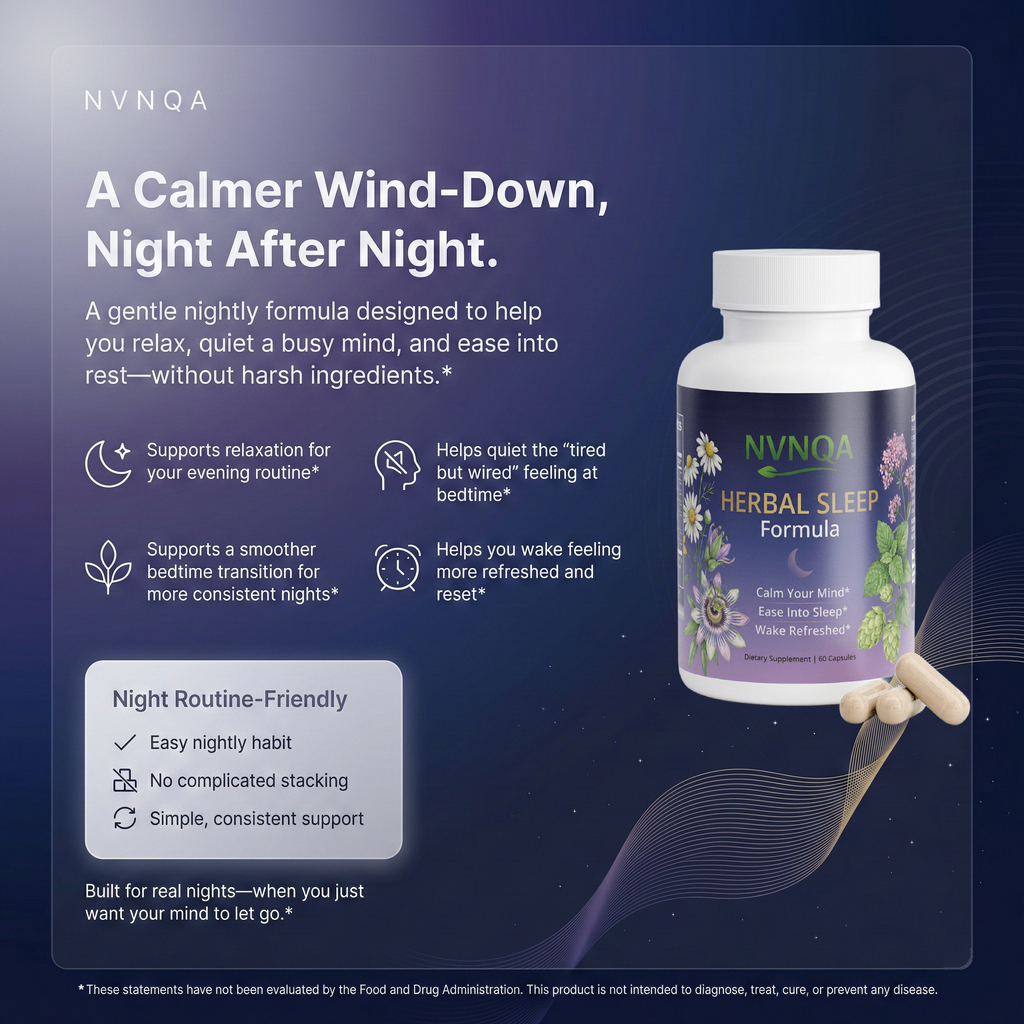 NVNQA Herbal Sleep Formula